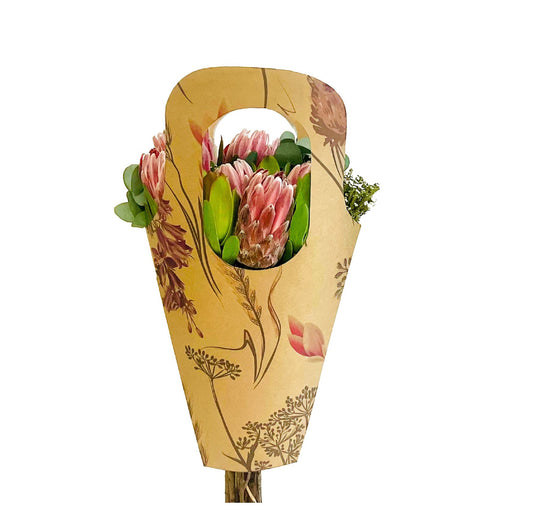 Bouquet Carry Bag 1 - Meadow (Pack of 20)