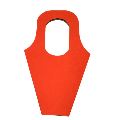 Bouquet Carry Bag 1 - Plain Red (Pack of 20)