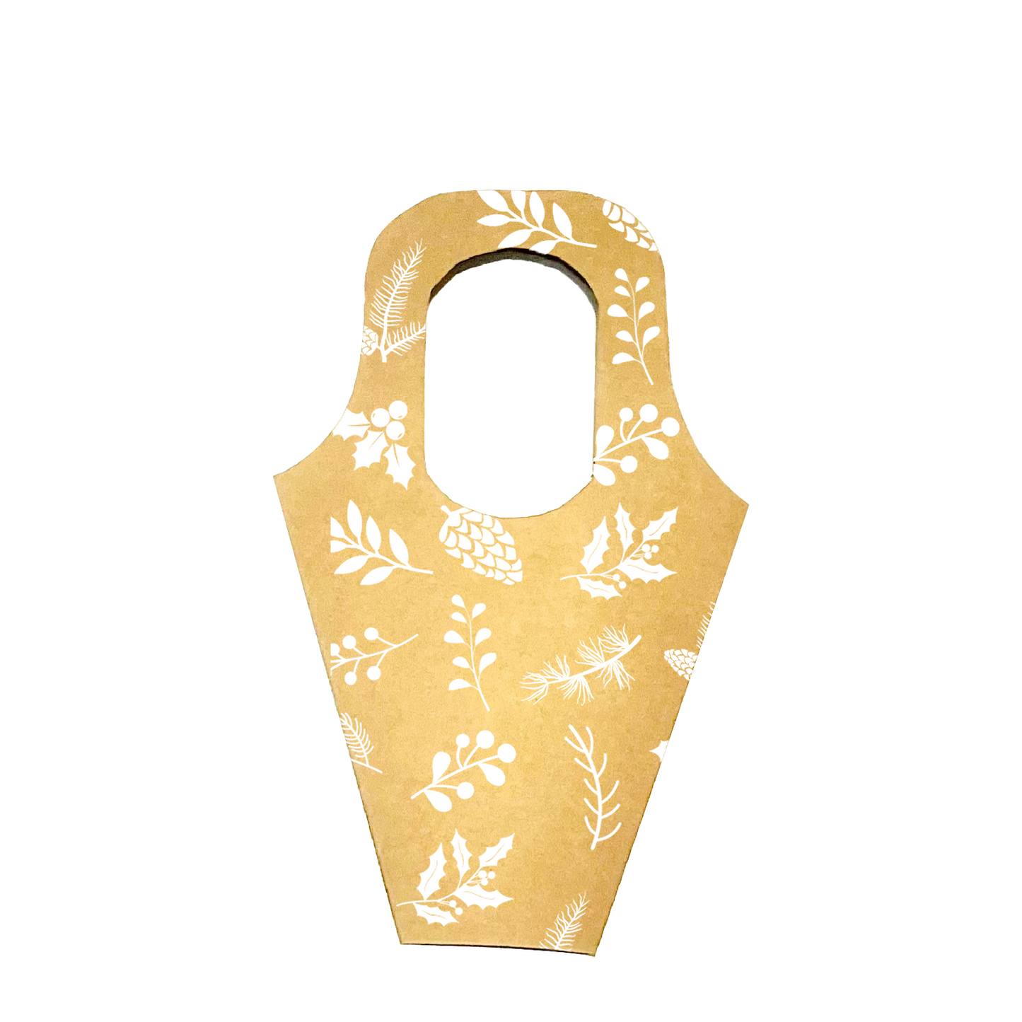 Bouquet Carry Bag 1 - Pinecone White (Pack of 20)