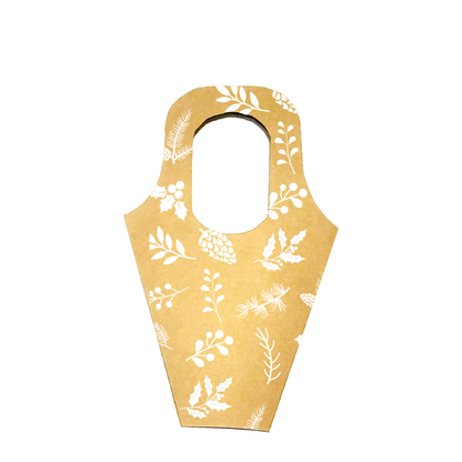 Bouquet Carry Bag 1 - Pinecone White (Pack of 20)