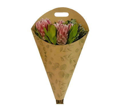 Bouquet Carry Bag 2 - Eucalyptus (Pack of 20)