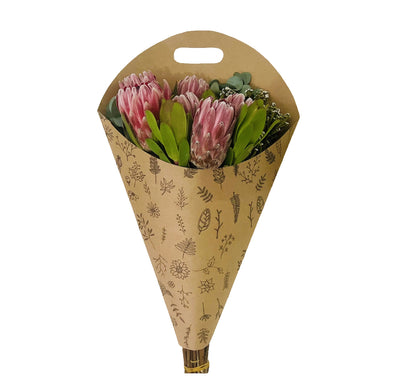 Bouquet Carry Bag 2 - Wildflower (Pack of 20)