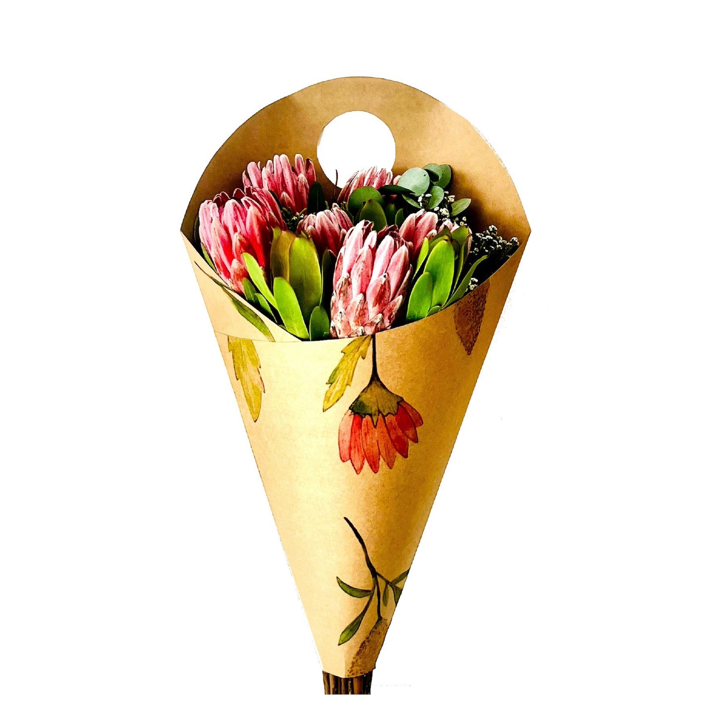 Bouquet Carry Bag 3 - Fynbos (Pack of 20)