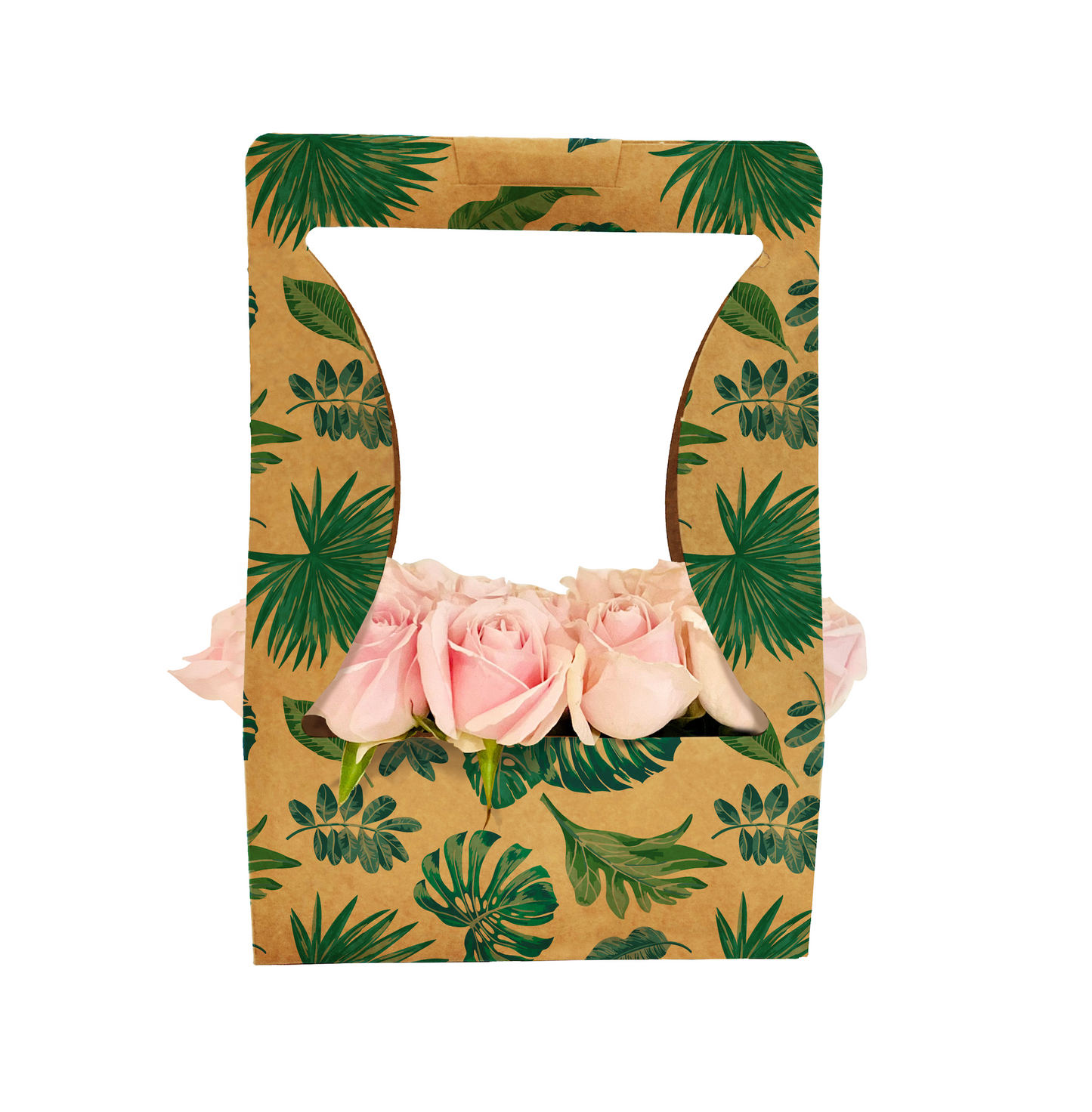 Bouquet Carry Box 1 - Botanical (Pack of 20)