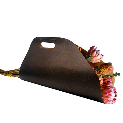 Bouquet Delivery Carry Bag 1 - Black (Pack of 20)