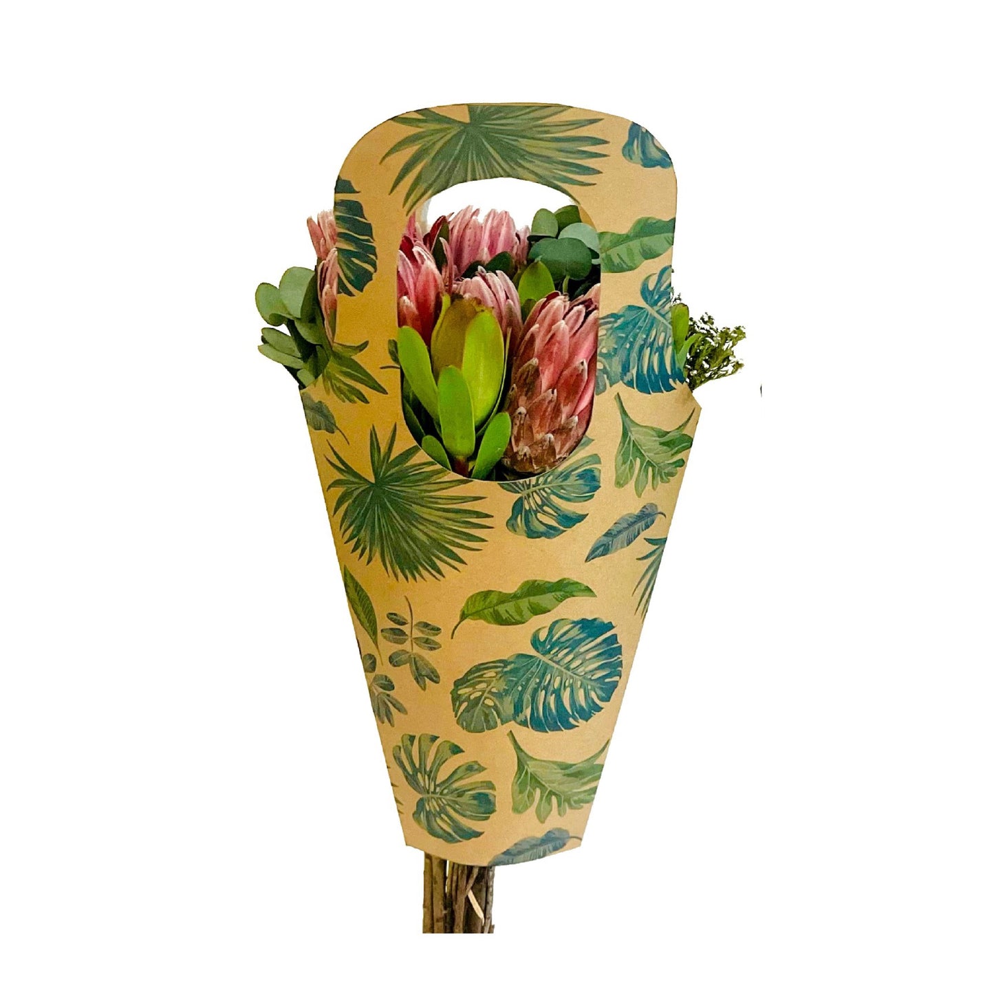 Bouquet Carry Bag 1 - Botanical (Pack of 20)