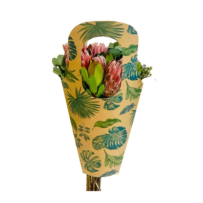 Bouquet Carry Bag 1 - Botanical (Pack of 20)