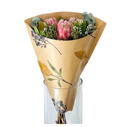 Eco Bouquet Sleeve 1 - Fynbos (Pack of 20)