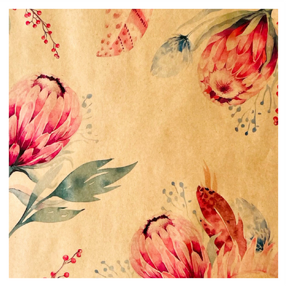 Eco Bouquet Sleeve 1 - Protea (Pack of 20)