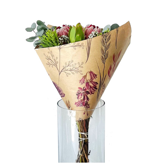 Eco Bouquet Sleeve 2 - Meadow (Pack of 20)