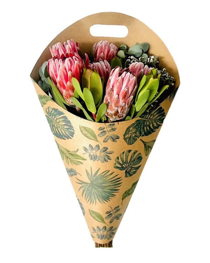 Bouquet Carry Bag 2 - Botanical (Pack of 20)