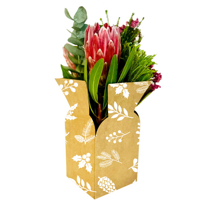 Posy Box - Pinecone White (Pack of 20)