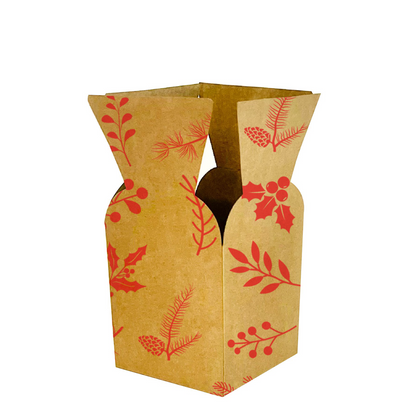 Posy Box - Pinecone Red (Pack of 20)